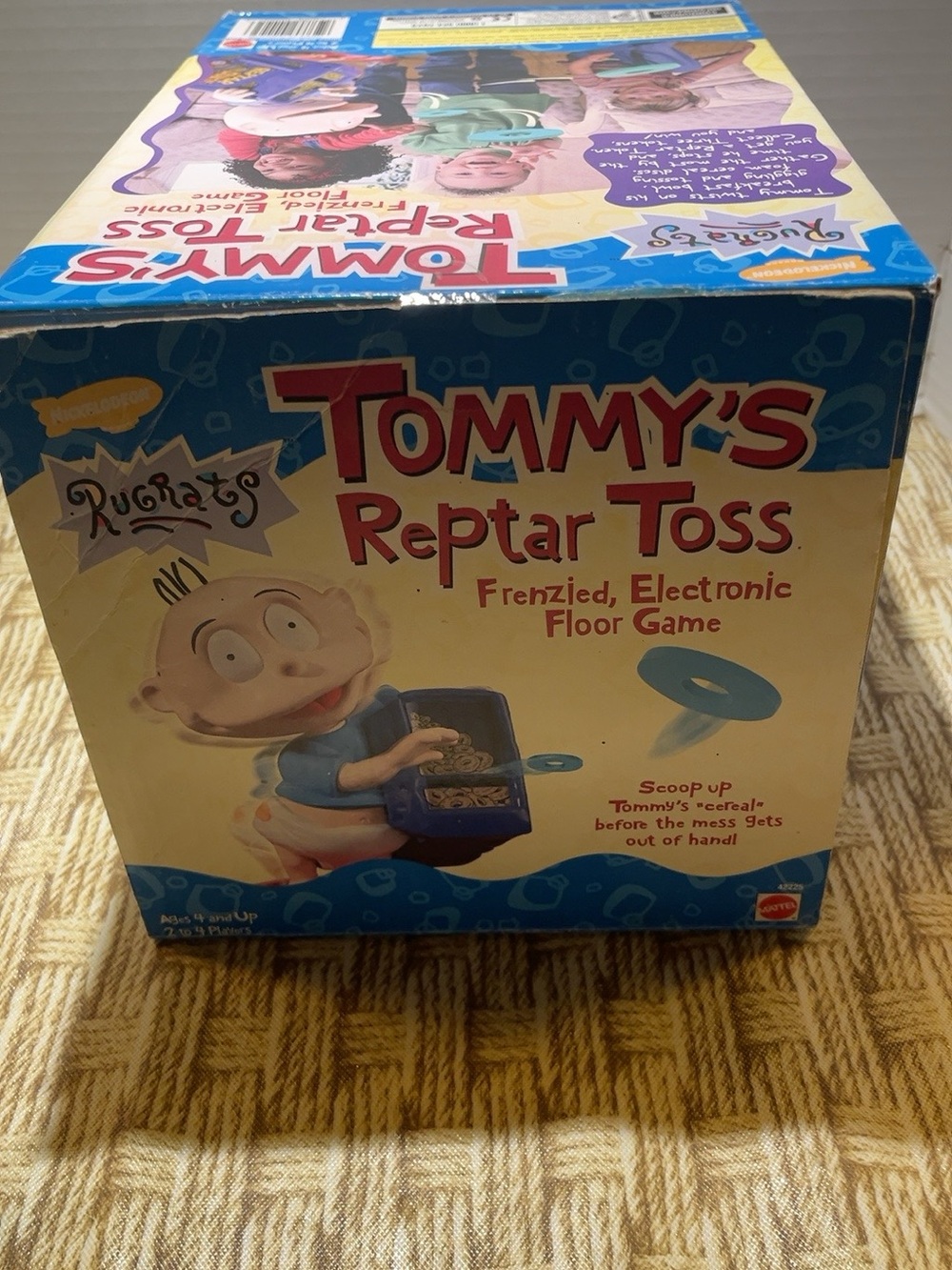 Vintage 1999 Rugrats Tommy’s Reptar Toss Mattel Electronic Floor Game Boxed